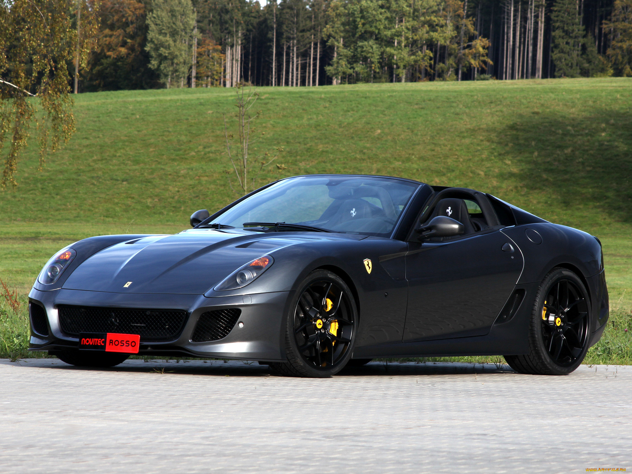 novitec, rosso, ferrari, 599, sa, aperta, 